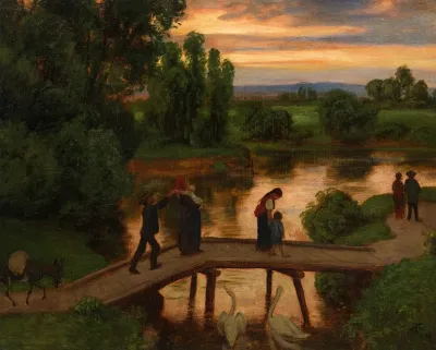 Die Brucke Sommerabend