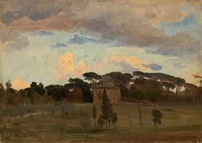 Die Casina Di Raffaello Im Park Der Villa Borghese