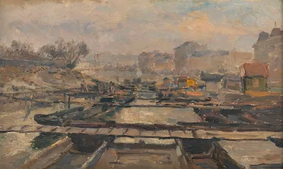 Die Fischbassins Am Donaukanal