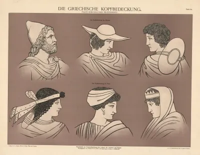 Die Griechische Kopfbedeckung