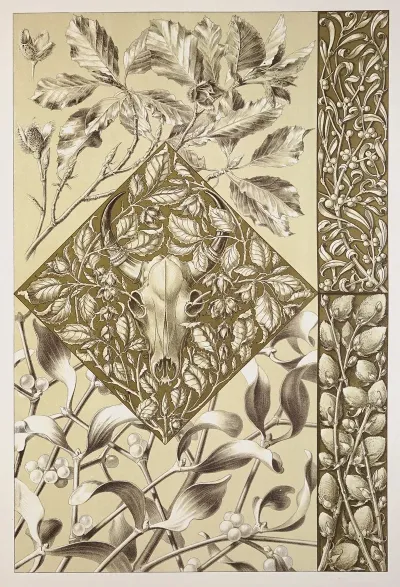 Die Pflanze In Kunst Und Gewerbe Pl 053