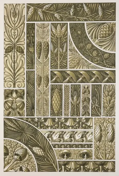 Die Pflanze In Kunst Und Gewerbe Pl 059