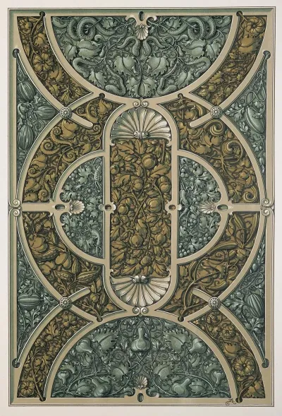 Die Pflanze In Kunst Und Gewerbe Pl 087