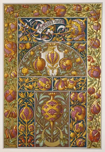 Die Pflanze In Kunst Und Gewerbe Pl 096