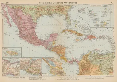 Die Politische Gliederung Mittelamerikas