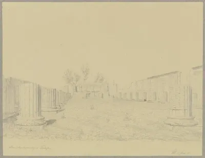 Die Sogenannte Basilika In Pompeji