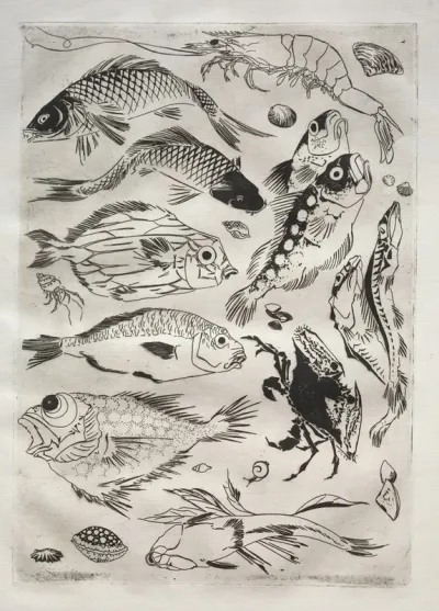 Dinner Service Rousseau Service Fish No 24