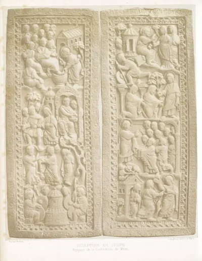 Diptyque De La Cathedrale De Milan
