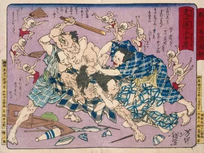 Disobedient Wife And Others From Moral Lessons Of Good And Evil