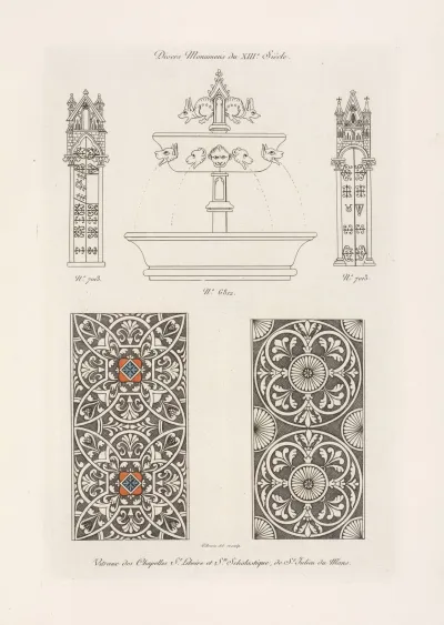 Divers Monumens Du Xiiie Siecle