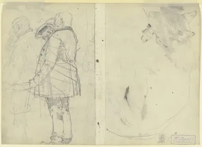 Dog And Figures