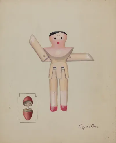 Doll In The Thimble Holder