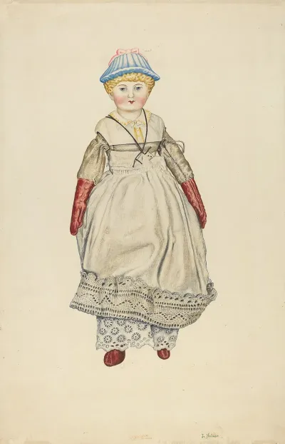 Doll With China Head 3