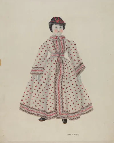 Doll With China Head 4