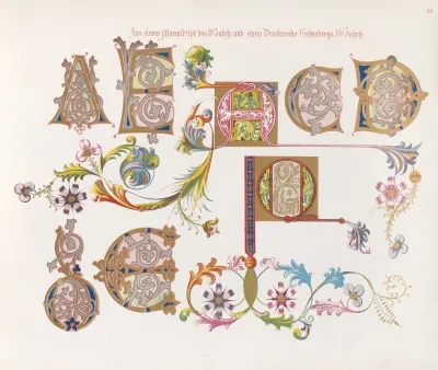 Dondorfs Alphabete Pl 12