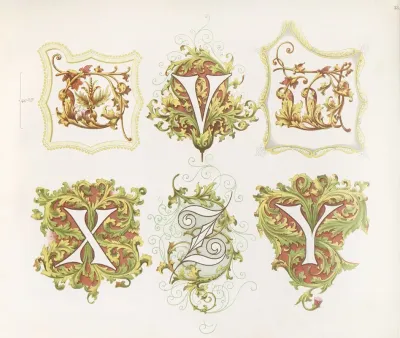 Dondorfs Alphabete Pl 19