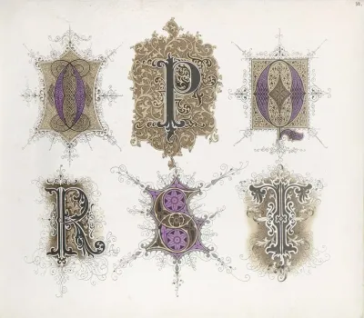 Dondorfs Alphabete Pl 38