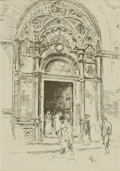 Door At San Michele