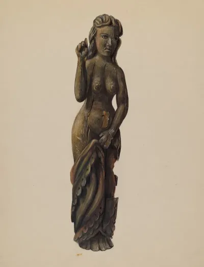 Draped Figure 3