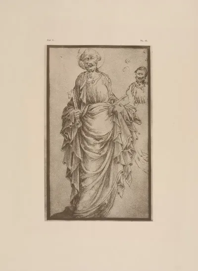 Drawing Of St Peter Holding Keys
