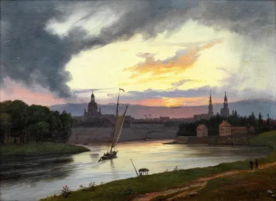 Dresden At Sunset 2