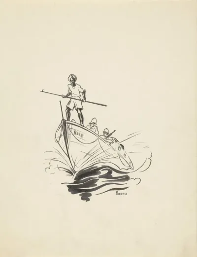 Drie Mannen Op Een Boot 2