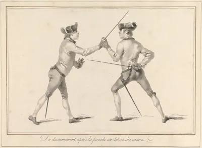 Du Desarmement Apres La Parade Au Dehors Des Armes