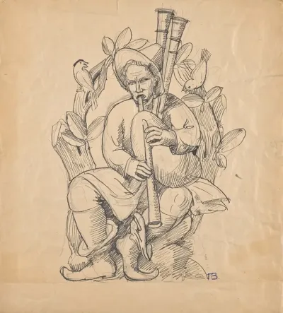 Dudelsackspieler