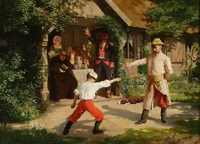 Duel With Sticks