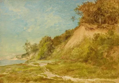 Dunenstrand An Der Ostsee