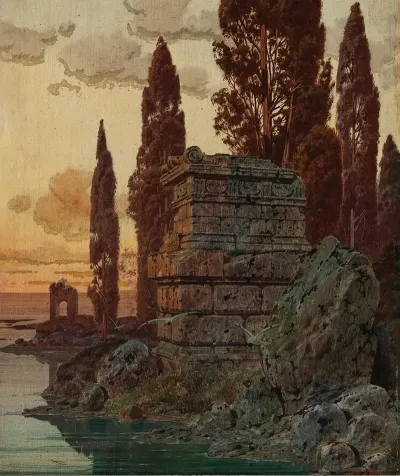 Dusk On The Shore
