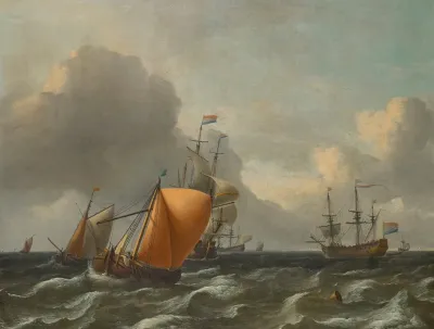 Dutch Men Owar On Choppy Waters