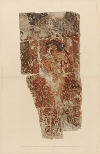 ḳuṣejr ʻamra Mit Einer Karte Von Arabia Petraea Pl 23