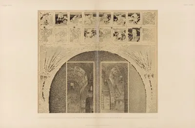 ḳuṣejr ʻamra Mit Einer Karte Von Arabia Petraea Pl 28