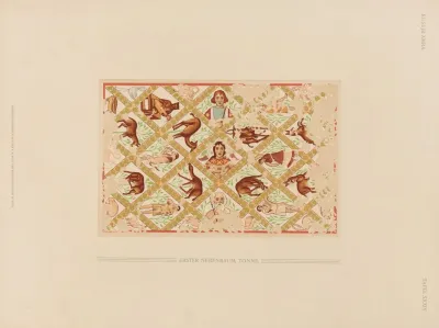 ḳuṣejr ʻamra Mit Einer Karte Von Arabia Petraea Pl 34