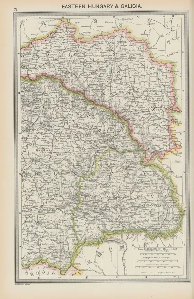 Eastern Hungary And Galicia