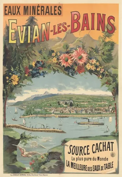 Eaux Minerales Evian Les Bains