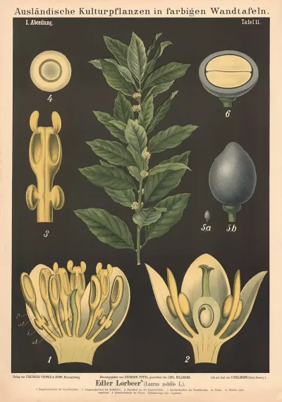 Edler Lorbeer Laurus Nobilis L