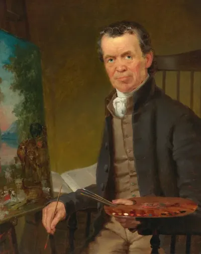 Edward Hicks Painting The Peaceable Kingdom