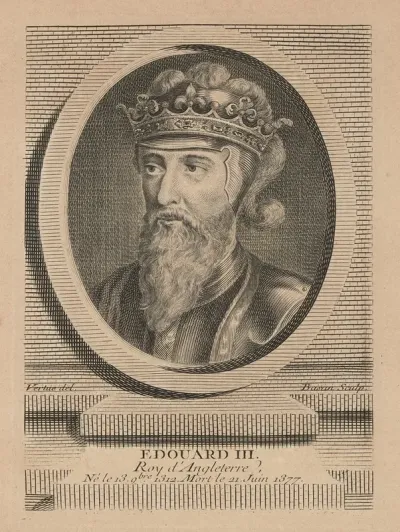 Edward III King Of England Born 13 November 1312 Died 21 June 1377
