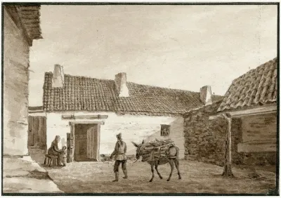 Een Landhuis In De Omgeving Van Madrid