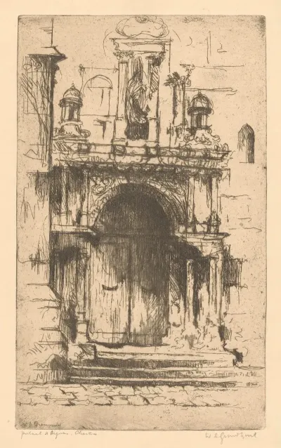 Eglise Saint Aignan In Chartres