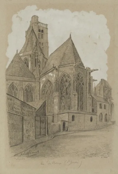 Eglise Saint Gervais Rue Des Barres 4eme Arrondissement