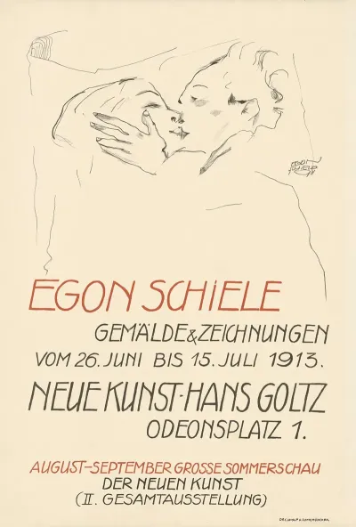 Egon Schiele Gemalde Und Zeichnungen Neue Kunst Hans Goltz