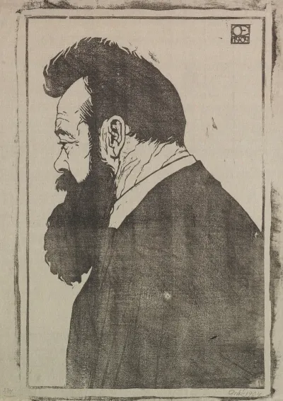 Ein Bildnis Des Malers Ferdinand Hodler
