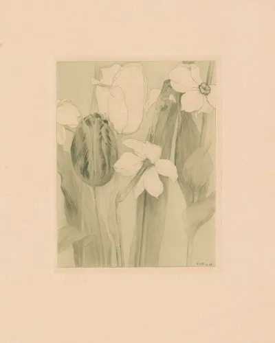 Ein Paar Blumen