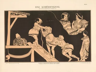 Eine Komodienszene