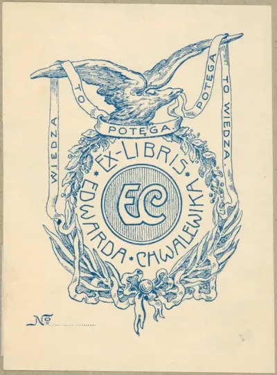 Ekslibris Edwarda Chwalewika 1873 1956 3