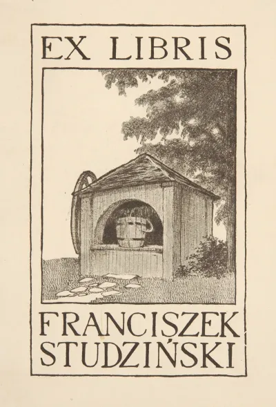 Ekslibris Franciszka Studzinskiego 1895 1967