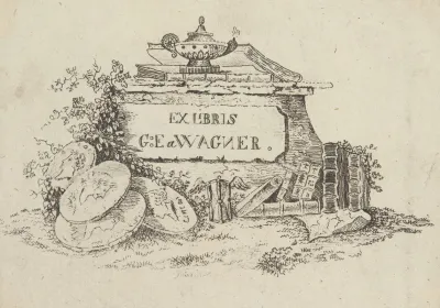 Ekslibris G E Wagner
